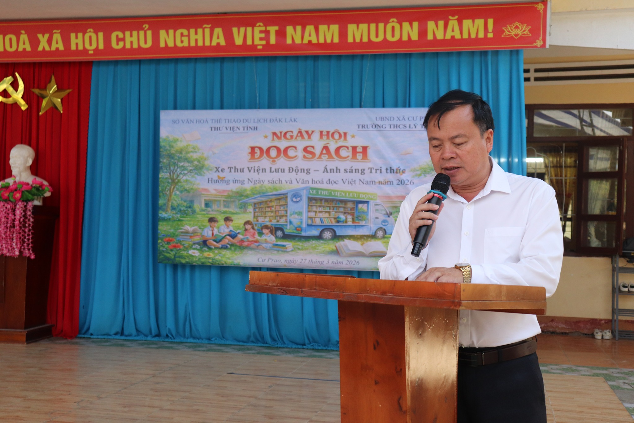 **TỔNG KẾT NGÀY HỘI SÁCH VÀ VĂN HOÁ ĐỌC VIỆT NAM NĂM 2026 TẠI TRƯỜNG THCS LÝ TỰ TRỌNG**